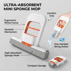 Homevex Portable Mini Squeeze Mop